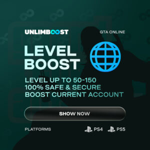 GTA Online Level Boost PS4/PS5